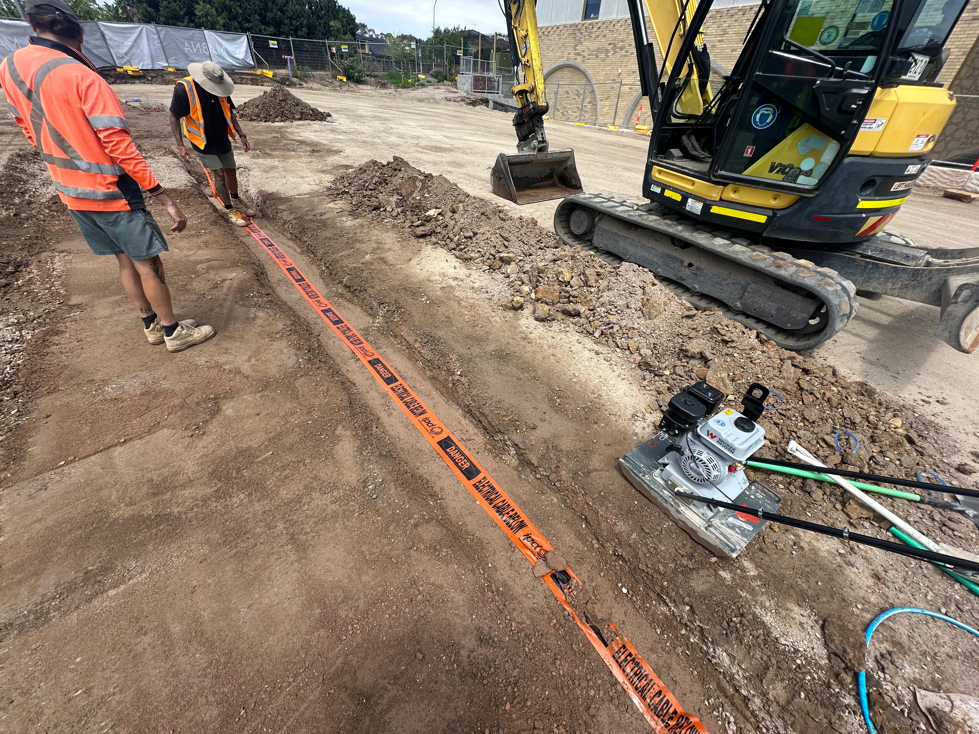 Kellyville carpark upgrade - pavement construction