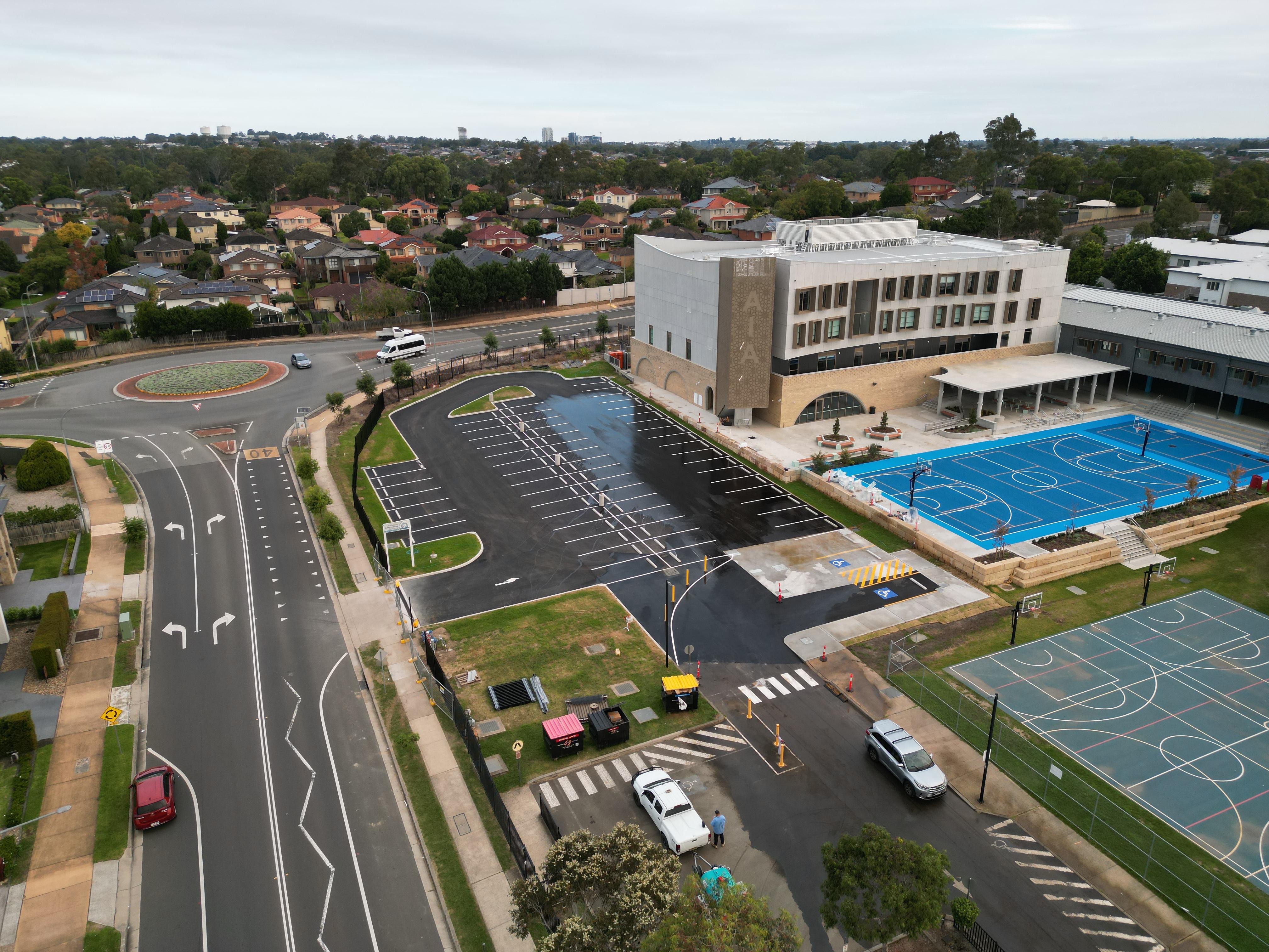 Kellyville carpark upgrade - completed works