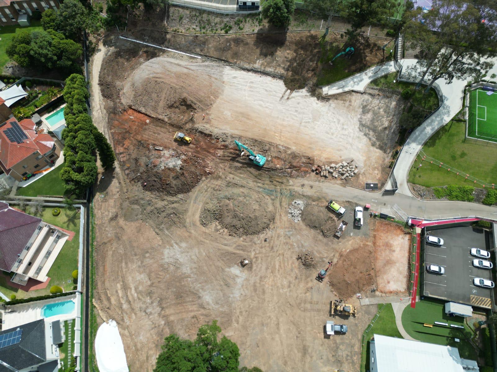 One School Global Oatlands - civil works